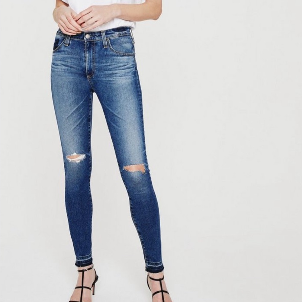 AG The Farrah Skinny Ankle High Rise Jean